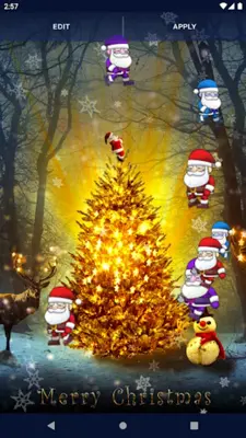 Santa Claus Wallpaper android App screenshot 2